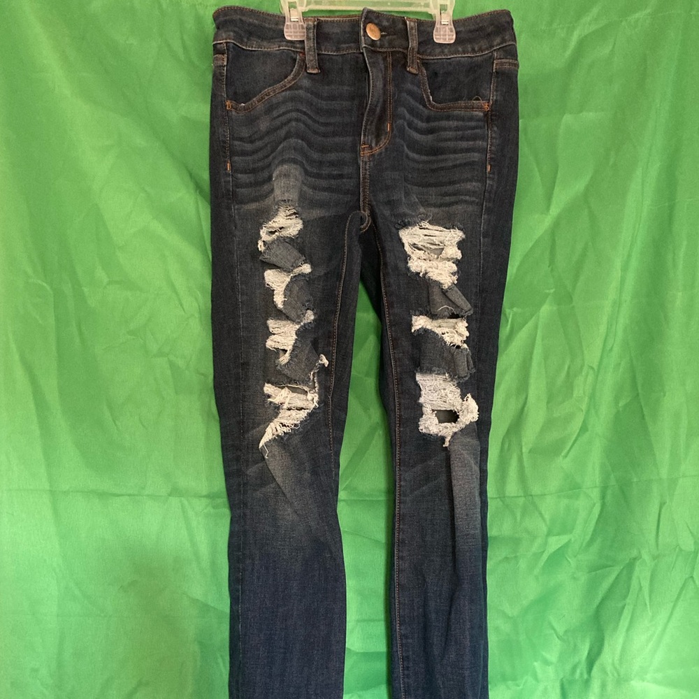 American Eagle ripped jeans